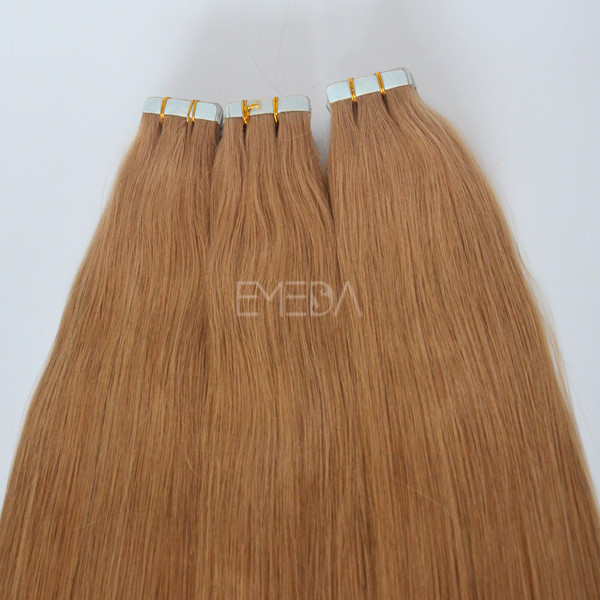 Raw unprocessed virgin remy tape in hair top grade lp105
